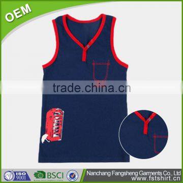 Cheap cotton mens wholesale blank tank top