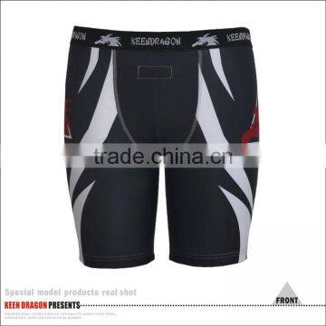 Custom Design Make Your Own Fitness Compression Mma Shorts photo-2