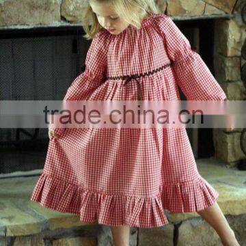 New style baby autumn clothes children custom long sleeve baby girls dresses