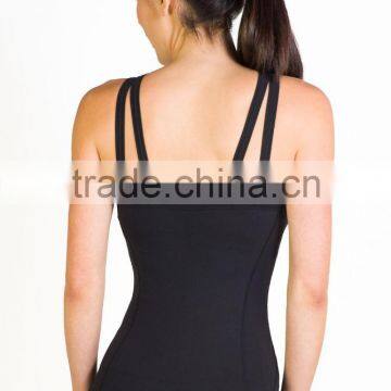 Custom High Quality One Size Fits All Tank Tops Grace Caged Halter photo-2