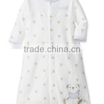China Applique Wearable Cotton Baby Sleeping Sacks photo-3