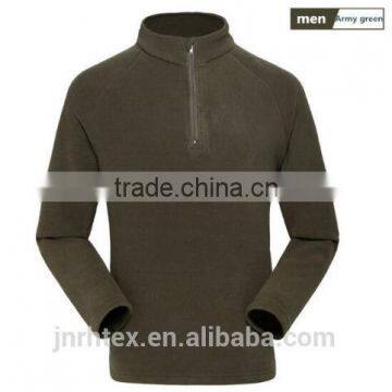 Mens Cotton Half Zip Sweatshirt Without Hoods photo-4