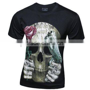 Mens O Neck Fashion Tshirt With Cartoon Pattern photo-5