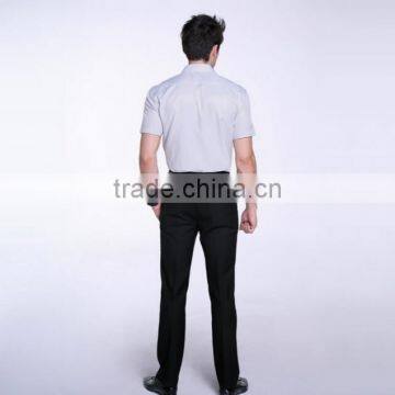 Hot Sale Juqian Simple Iron Italian Twill Man Shirt/white Quality Man Shirt photo-4