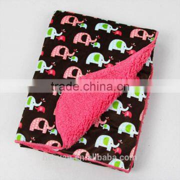 Wholesale Cheap Coral Fleece Baby Blanket , Design Baby Swaddle Blanket Custom Print Blanket photo-6