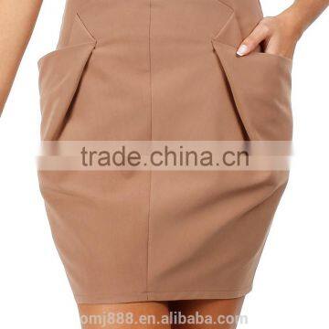 elegant lady tight fitted pencil skirt plus size