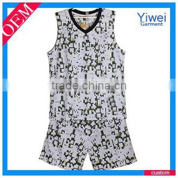 custom camo basketball jersey