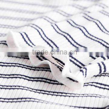 Lady Tight V Neck Pullovers Stripe Latest Sweater Designs for Girls With High Quality photo-5