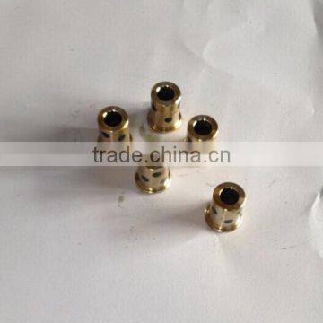 Small graphite brass bushing bearing for 3D printer