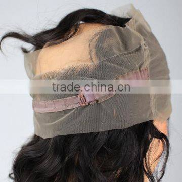 Brazilian Body Hair Extension 360 Lace Frontal Closure photo-6