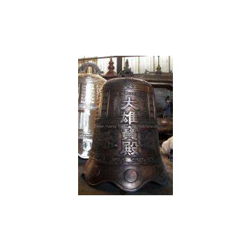 Bronze antique Temple Bell for Buddhist decoration