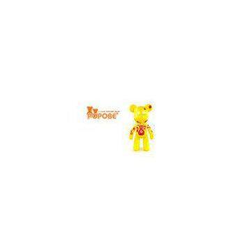 Yellow POPOBE Personalized Bear Gifts Special Practical Phone Stent