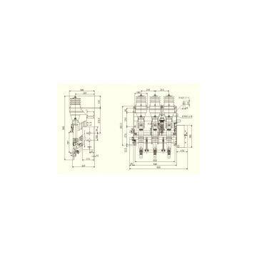 FN12-12D 12KV Load Break Switch 630A 1000A