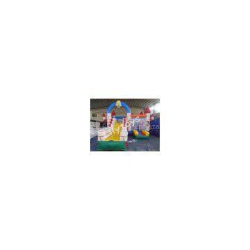 fireproof tarpaulin / PVC inflatable combos / outdoor inflatables for kids