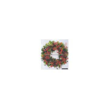 artificial christmas wreath