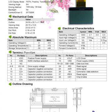 High Quality LCD Mode Monitor 12864 LCD Display Module photo-2