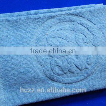 jacquard terry custom logo hand Towel Wholesale