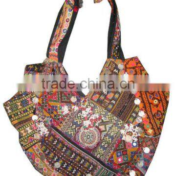 Handmade-patchwork-bags, Patchwork-ethnic-bag, Vintage-ethnic-bags-handbag