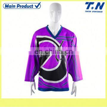 professional embroidered hockey jersey