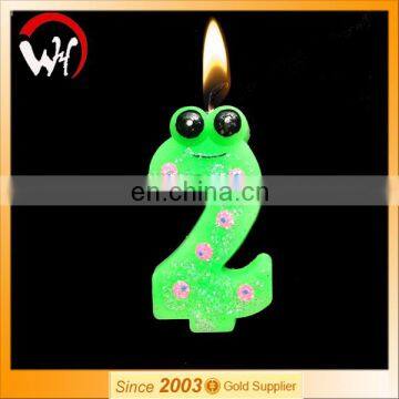 birthday themed party decorated number candles