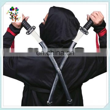 Cosplay Party Fancy Dress Costume Plastic Toy Double Ninja Swords HPC-0961