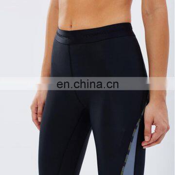 Plus Size Mixed Color Basic Sports Mature Women Legging photo-4