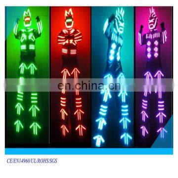 led stage dance costume/ led costume for sale/ led robot costume