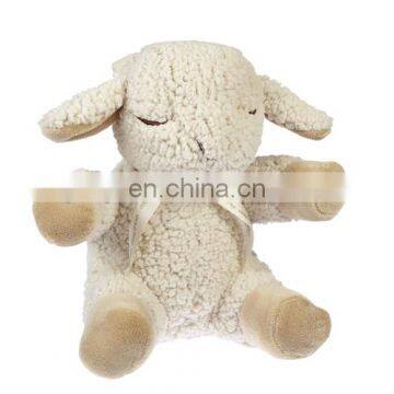 7inch sleeping animals plush sheep baby toys