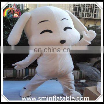 Vivid Cartoon Mascot Costume, Inflatable Fur Cartoon Dog photo-4