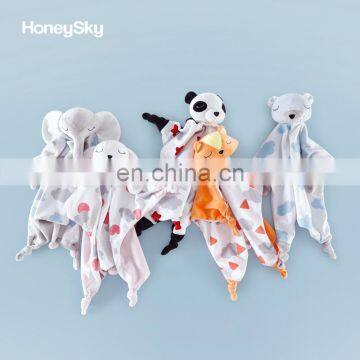 Baby soft doudou plush gift toy comforter