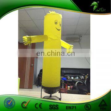 Popular Cheap Small Indoor Inflatable Air Dancer, Yellow Custom Logo Printing Attractive Mini Desktop Tube Man photo-5