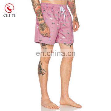 OEM 2017 Latest Design Sublimation Printed Mens Beach Shorts Quick Dry Swim Trunks photo-3