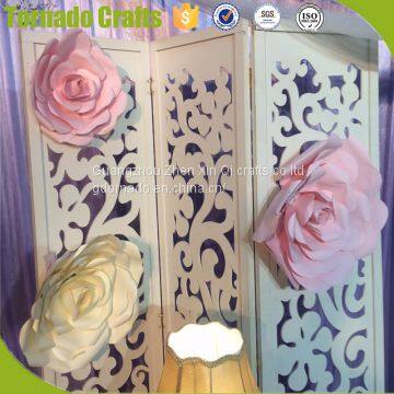 2017 Wholesale DIY 3D Handmade Colorful Card Paper Flowers For Decoration photo-4