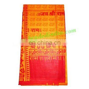Yoga Scarves, Material : Cotton, Size 166x83 CM.