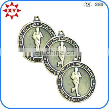 High Quality 2015 Glitter Running Medal