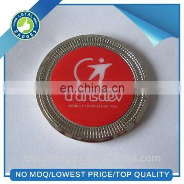 Metal printed logo custom challenge coins