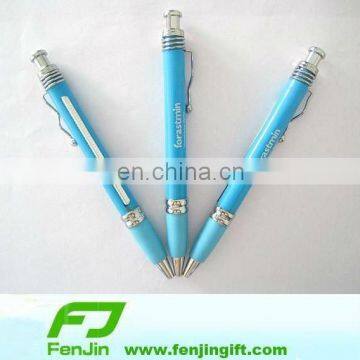 Retractable paper / calendar ball pen