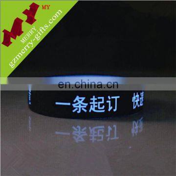 Giveaways pretty design custom wholesale silicon wristband