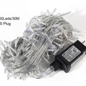 Quality LED Fairy String Light 30M 200LEDs 8 Modes Waterproof Outdoor Holiday Christmas Decoration Light photo-2