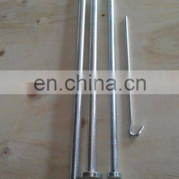 Forged galvanized Steel Tent Garden Ground Stake