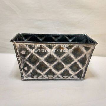 2018 German Style Iron Sheet Material Flower Pot From China Factory photo-2