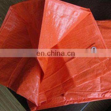 light orange high tensile strength pe tarpaulin