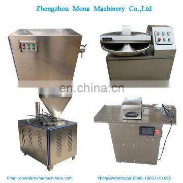 mini hot dog stuffer machine/hot dog filling machine/sausage making machine