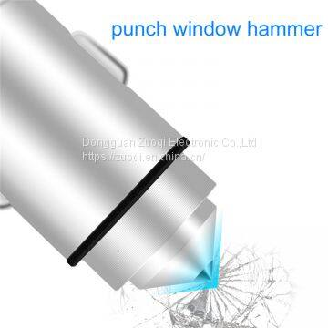 2.4A 2USB Interface Metal Car Phone Mobile Charger photo-4