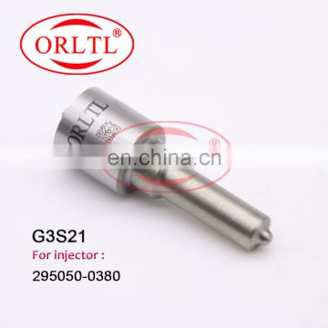 ORLTL Common Rail Injector Nozzle G3S21 Diesel Fuel Engine Nozzle For Hino J08e 295050-0380