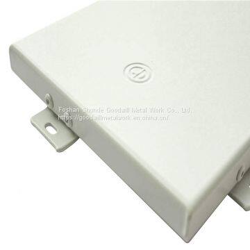 Factory Price Customized Wood Grain Solid Aluminum Construction Materials Panel photo-2