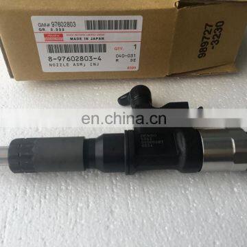 8-97602803-4 for 4HK1 genuine part best diesel injector price