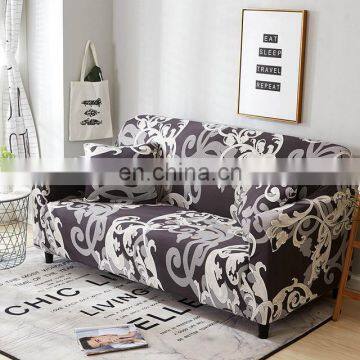Hot Sell Sectional Sofa Cover 3 Pcs Wooden Elastic Sofa Stretch Slipcover l Shape Corner Sofa Covers