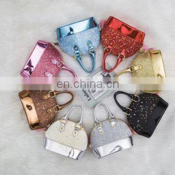 Girl Bag Fashion Shell Bag Shoulder Bag Girls Sequins Handbag Princess Handbag Children Mini Coin Purse