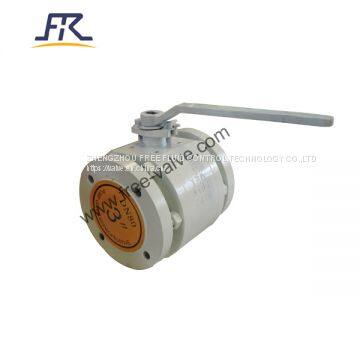 Zirconia Ceramic Lined Ball Valves for chemical industry